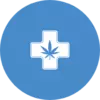 Medical marijuana icon
