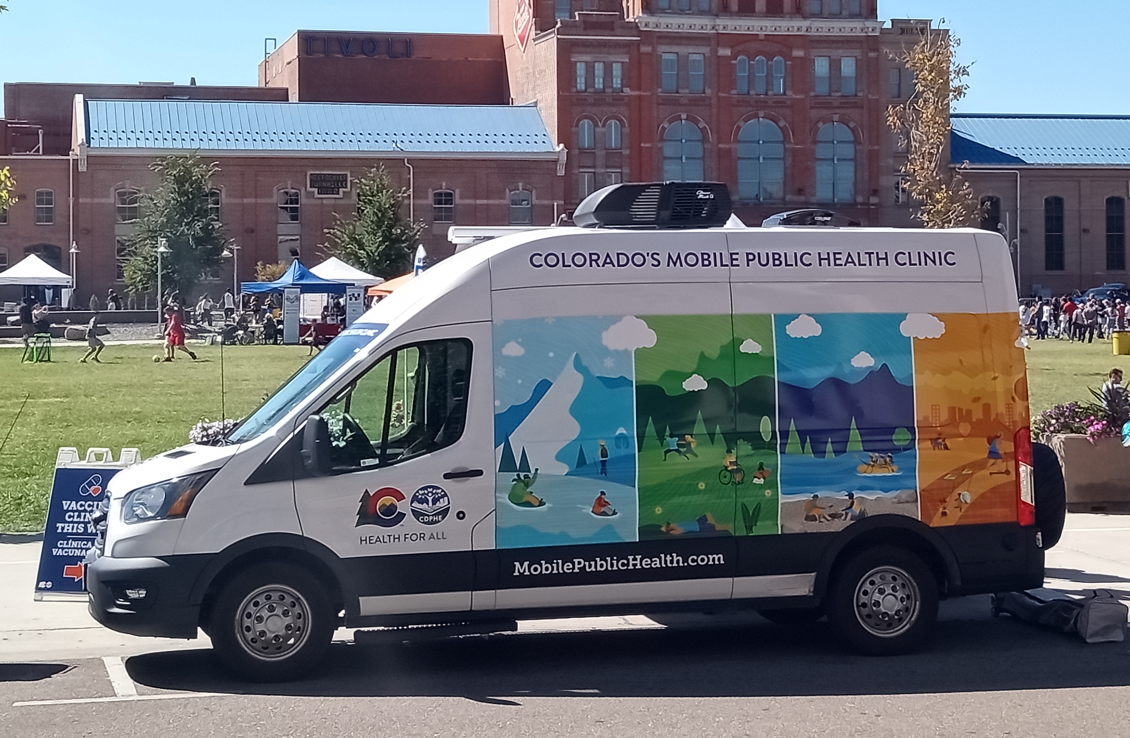 mobile public health van