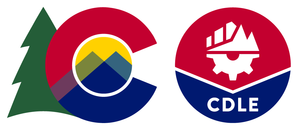 CO Department of Labor and Employment logo