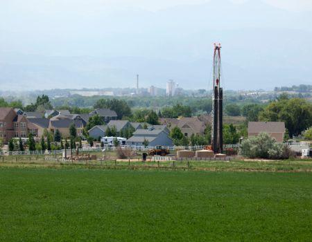 Fracking operation near homes in Colorado
