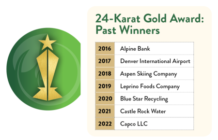 24-karat gold award winners listed from 2016 to 2022