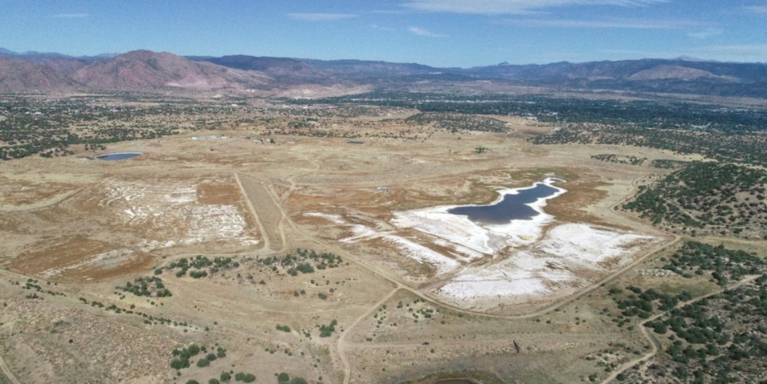 Aerial  photo of the Colorado Legacy Land/Lincoln Park Site