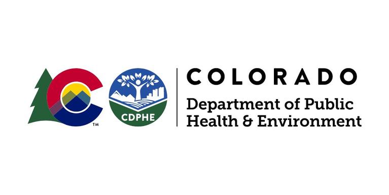 CDPHE Logo with White background