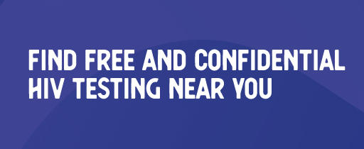 text image - find free and confidential hiv testing near you
