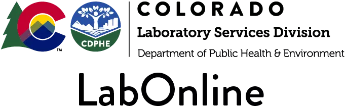 CO Lab Services Division logo with LabOnline tagline