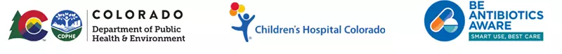 childrens and cdphe logos